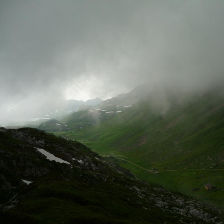 Gewitterwolken über dem Tannsee