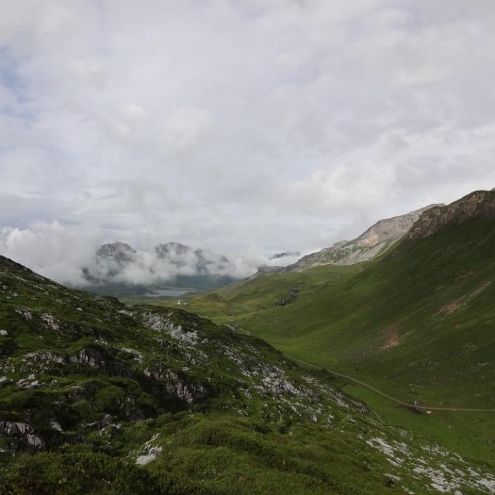 Morgens Richtung Tannalp