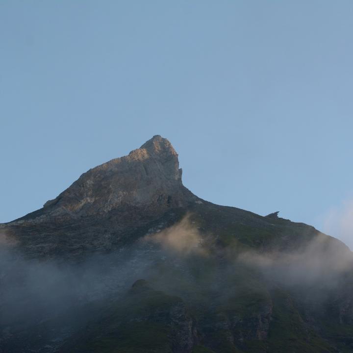 Nebel am Henglihorn.